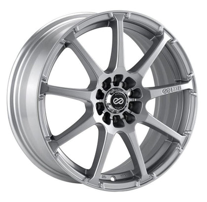 Enkei EDR9 17x8 5x100/114.3 38mm Offset 72.6 Bore Diameter - Silver Wheel (representative: same model & finish, other size)