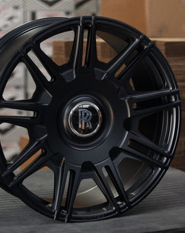 Vossen x Novitec SP2 23x10 ET:25 Satin Black Rolls-Royce Cullinan / Phantom Front Wheel
