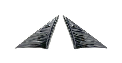 Torque Solution 2020+ Toyota GR Supra MKV A90 / A91 Anti-Buffeting Wind Deflectors