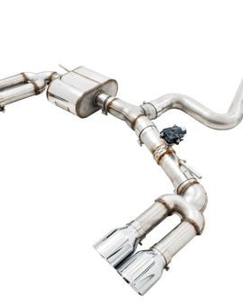 AWE Tuning Audi 8V S3 SwitchPath Exhaust w/Chrome Silver Tips 102mm