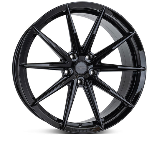 Vossen HFX-2 20x9.5 - 5x120 - ET20 - Deep - 72.56 - Gloss Black Wheel
