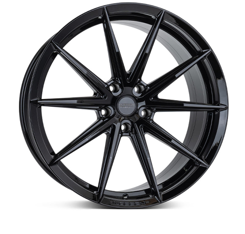Vossen HFX-2 22x10.5 / 5x112 / ET8 / Super Deep Face / 66.5 - Gloss Black Wheel