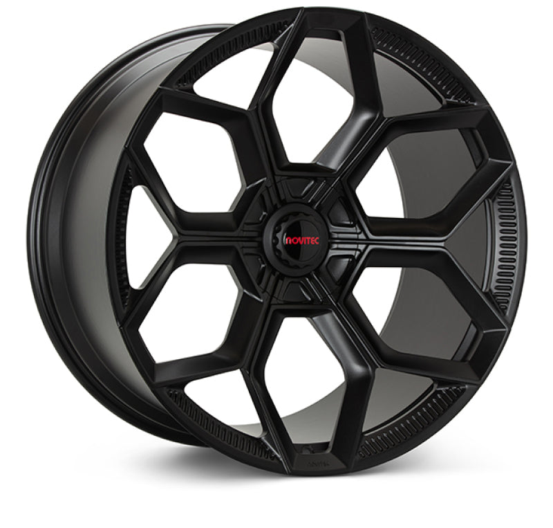 Vossen x Novitec NL5-5L 20x9 ET:36 Satin Black Lamborghini Huracan Front Wheel
