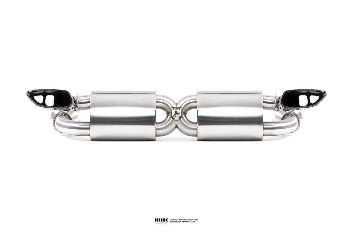 Kline Porsche 997 Turbo exhaust range — manufacturer photo 1