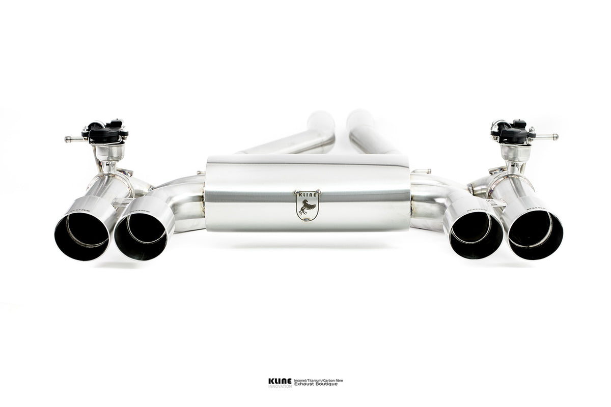 Kline BMW M3 / M4 F80 / F82 / F83 exhaust range — manufacturer photo 1