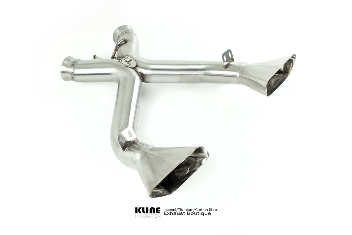 Kline McLaren 650S exhaust range — manufacturer photo 1