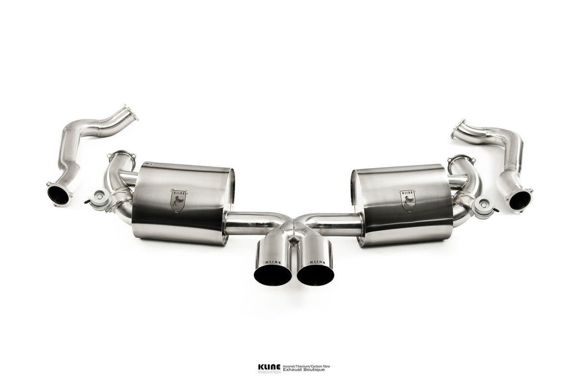 Kline Porsche 981 Cayman / GT4 exhaust range — manufacturer photo 1