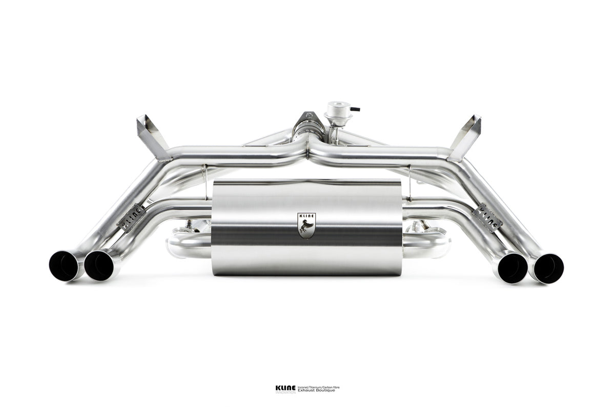 Kline Ferrari F355 2.7 / 5.2 exhaust range — manufacturer photo 1