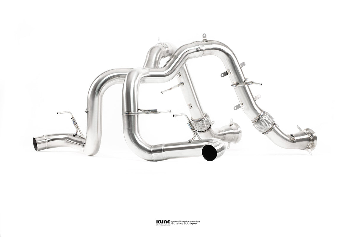 Kline McLaren 570S exhaust range — manufacturer photo 1