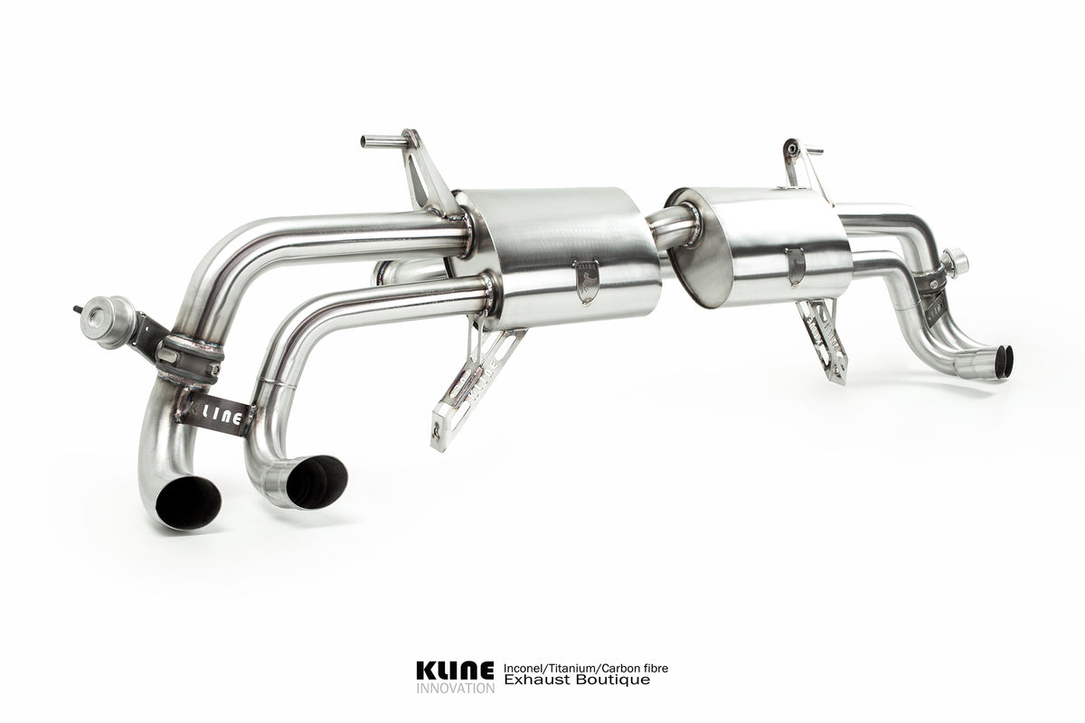 Kline Lamborghini Gallardo LP exhaust range — manufacturer photo 1