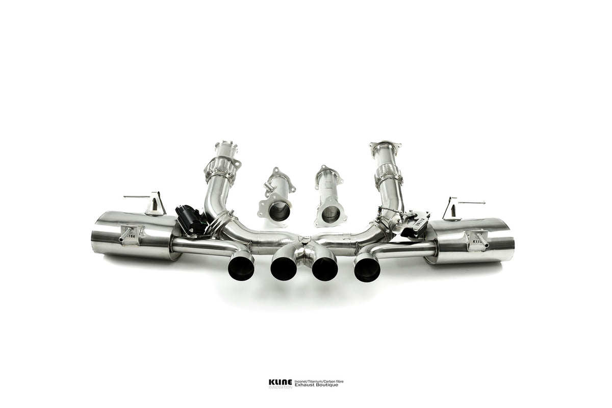 Kline Chevrolet Corvette C8 Z06 exhaust range — manufacturer photo 1
