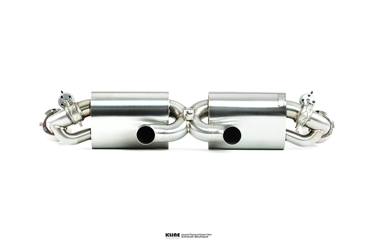 Kline Porsche 991.2 Carrera / GTS 3.0 Turbo exhaust range — manufacturer photo 1