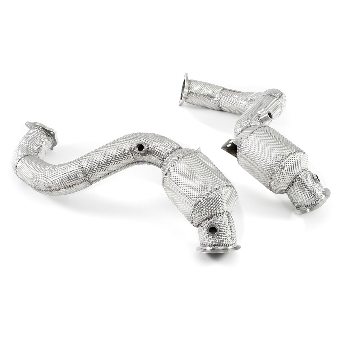 Kline heat-shield construction example; vehicle-specific shape varies