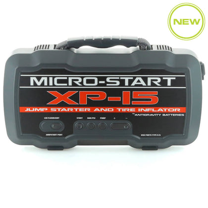 Antigravity XP-15 Micro-Start lithium jump-starter with tire inflator — Foreign Automotive Canada