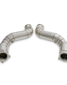 ECC Tuned Mclaren M840T Competition Downpipes (720s, 765LT)
