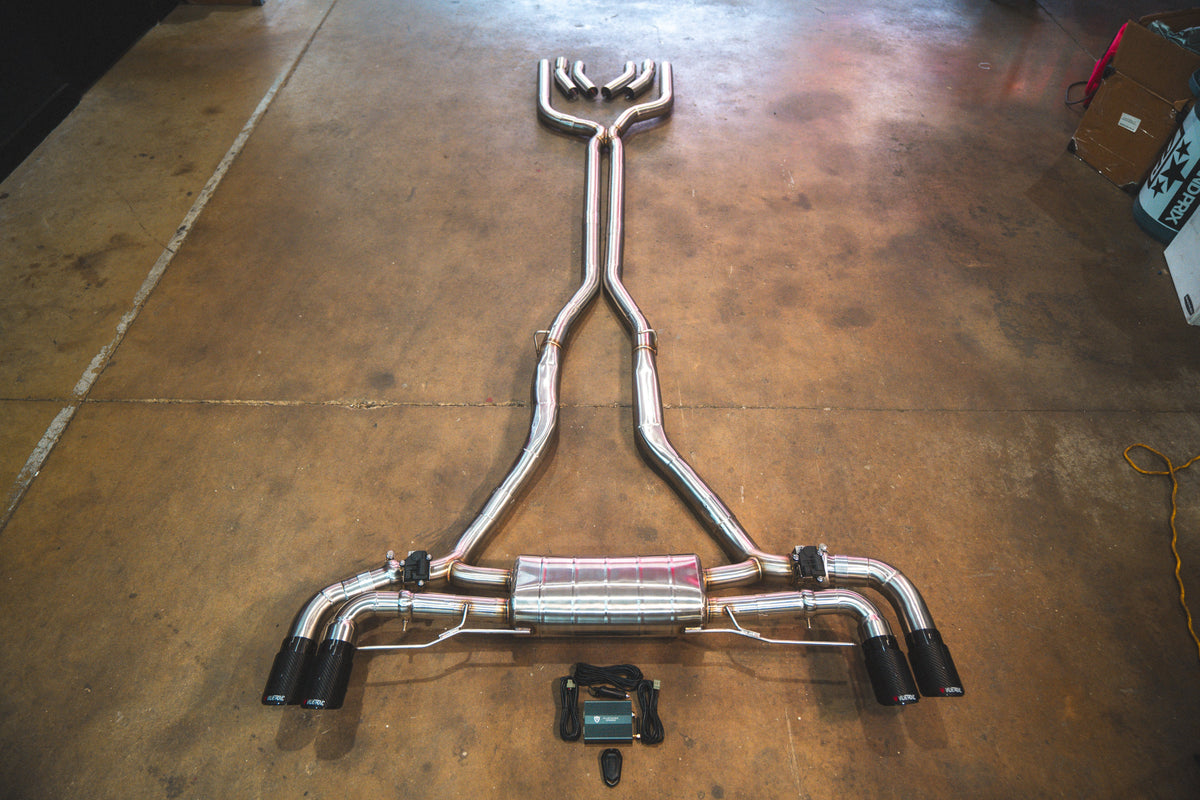 Valvetronic Designs BMW X5/X6 M50i/M60i Valved Sport Exhaust System