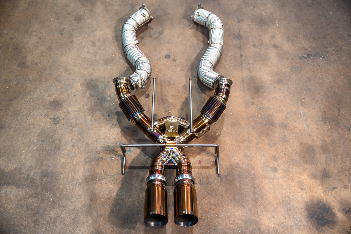 Valvetronic Designs Mclaren 750S F1 Race Exhaust System