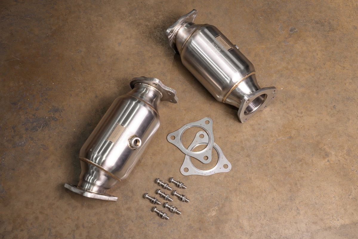 Valvetronic Designs Chevy Corvette C8 / C8 Z06 400 Cell Catted Downpipes