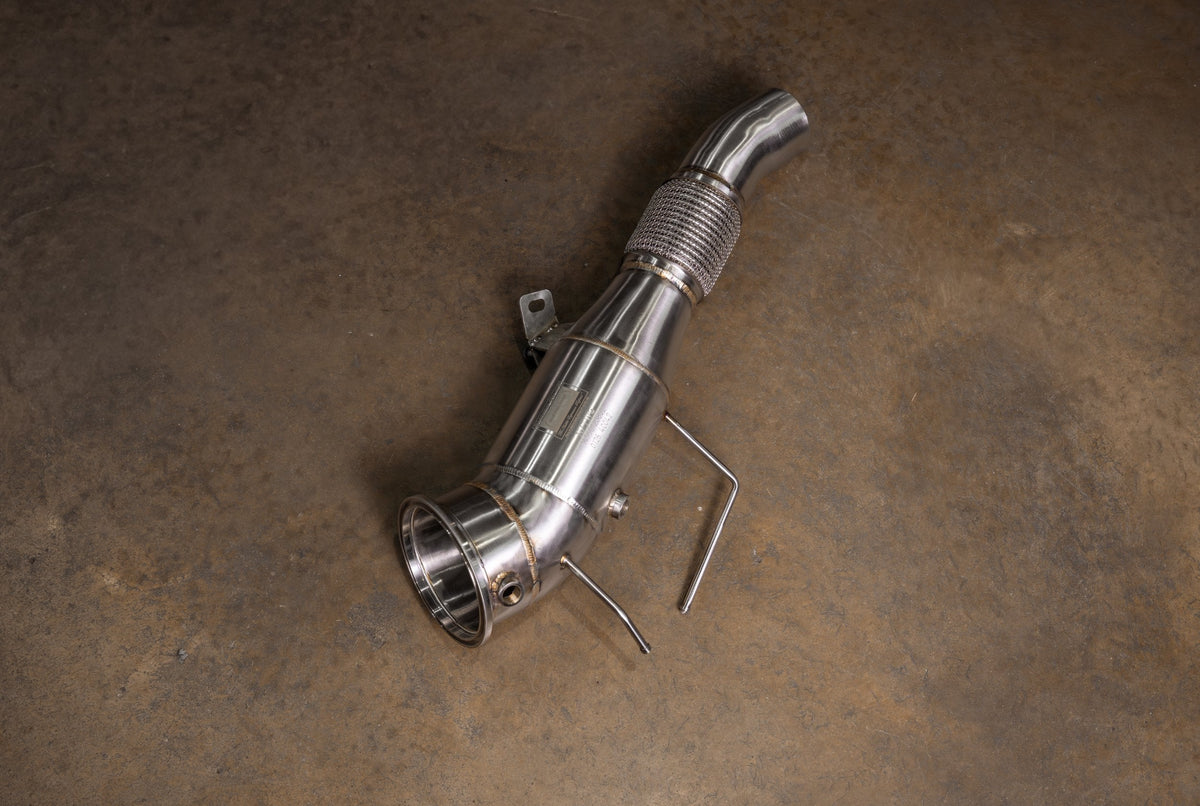 Valvetronic Designs BMW GEN3 B58N 400 Cell Catted Downpipes