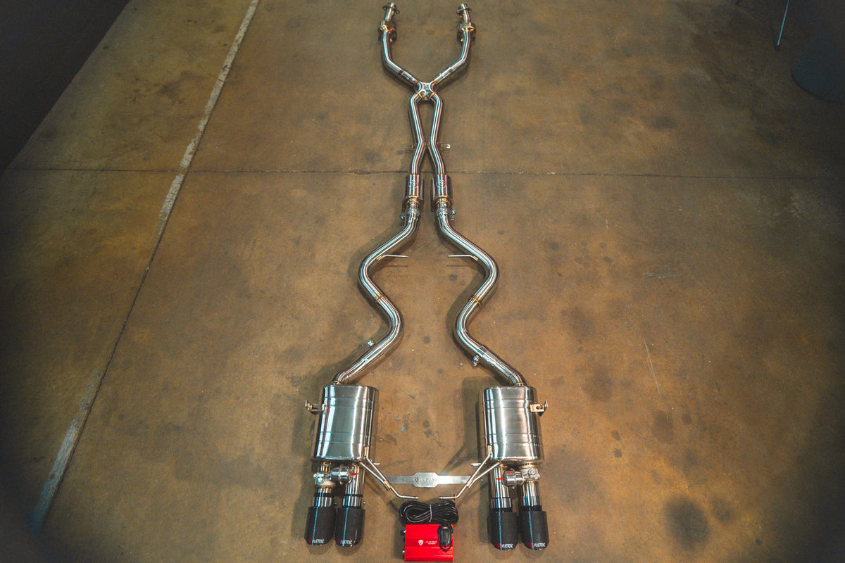 Valvetronic Designs BMW E9x M3 Valved Sport Exhaust System (V2) — manufacturer photo 1