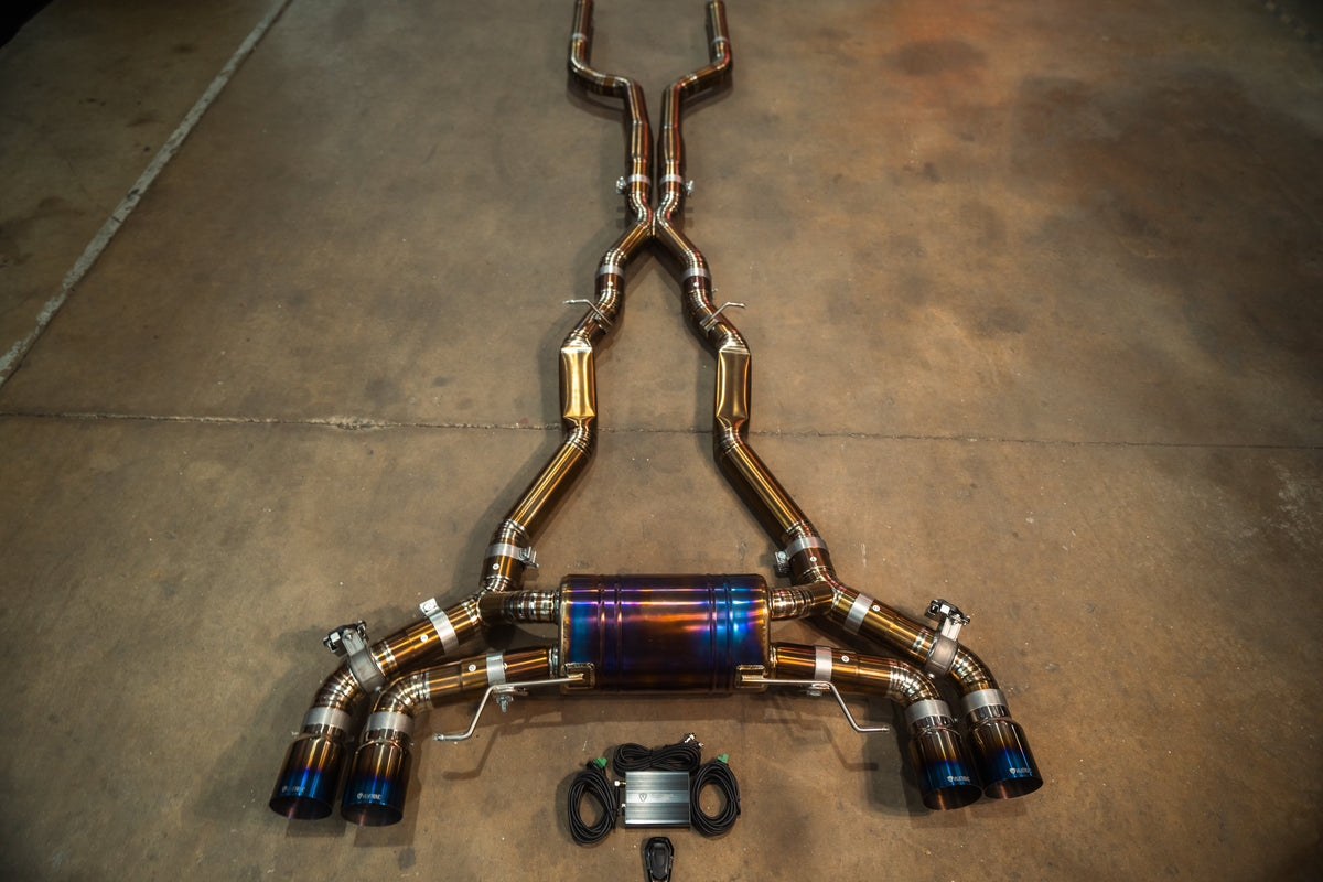 Valvetronic Designs BMW M8 Valved Sport Exhaust System (F91,F92,F93) — manufacturer photo 1