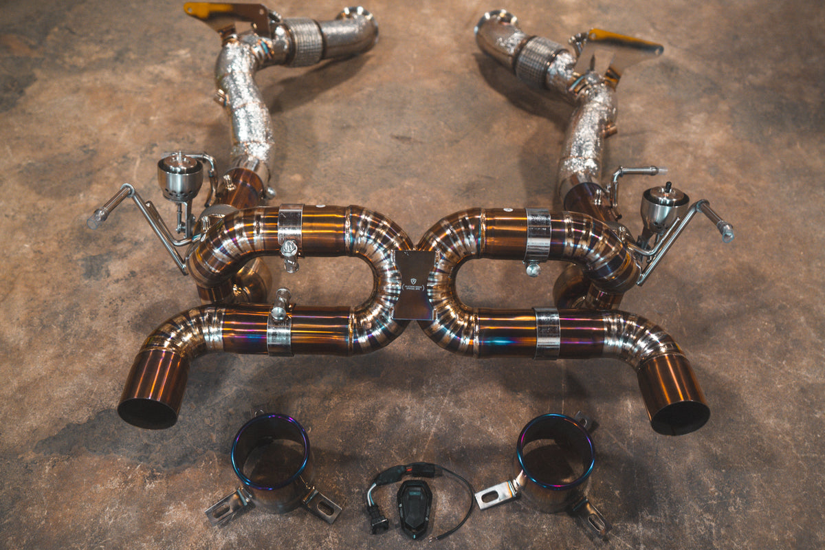 Valvetronic Designs Ferrari F8 Valved Sport Exhaust System