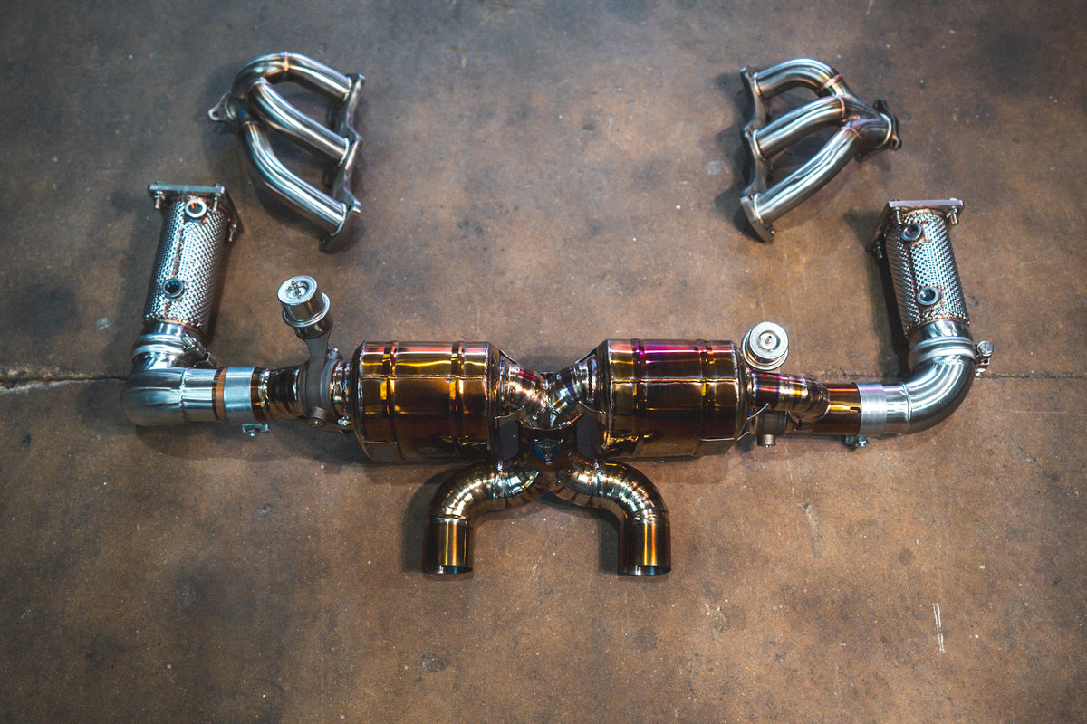 Valvetronic Designs Valved Sport Exhaust System for Porsche 991.2 Carrera